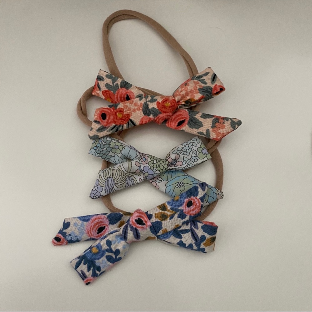 BABY GIRL BOWS - Rifle Paper Co. Print - Set of 3